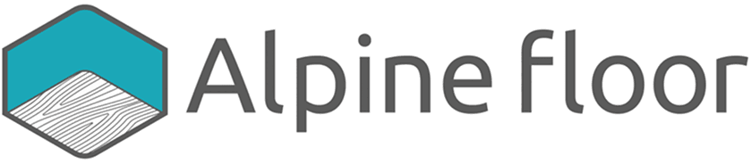 Логотип салона напольных покрытий «Alpine»